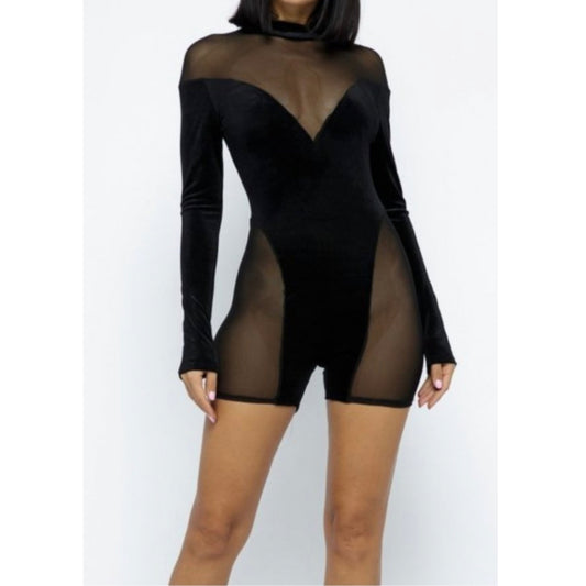 “Sexy Mesh Romper”